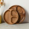 AemcA Fruit Plate, Walnut Fruit Plate, Snack Fruit Plate, for snack fruit placement in living room, dining table view 3