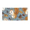 Cute Squirrel Banner Holiday Backdrop for Outdoor Happy Birthday Decorations Yard Signs Christmas Banners Fence Hanging Flag Home Decoration for Party Wedding Business view 1