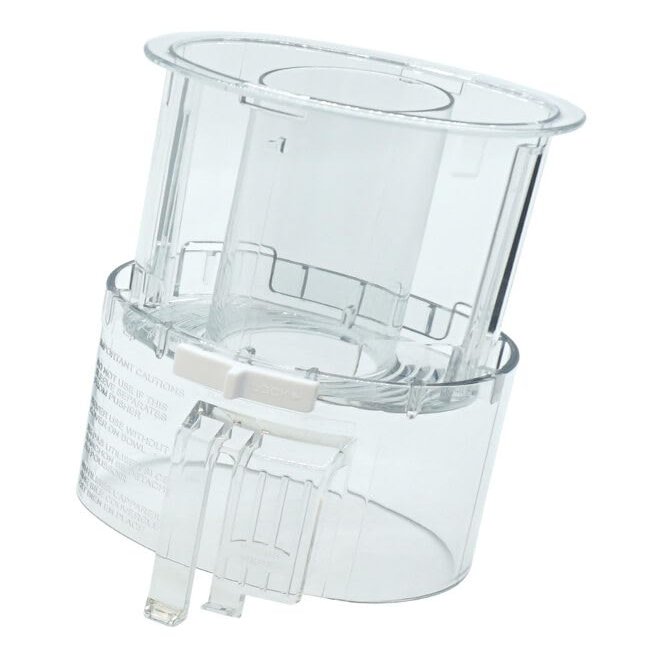 Food Processor Pusher and Sleeve Replacement for Tritan DLC-10, DLC-118BGTXT-1