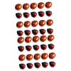 ARTIBETTER 40 pcs Foam Chestnuts Vase Filler Chestnut Background Lifelike Simulation Acorn Fruit Table Scatter Photography Prop Christmas China Artificial view 1