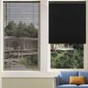 Custom Cordless Venetian Horizontal Blinds - No Drill No Tools Blinds Easy Installation for Window Treatment, 1" Aluminum Slats Shutter Blinds, Privacy & Light Control, 16 1/2" W x 36" L, Black view 1