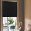 Custom Cordless Venetian Horizontal Blinds - No Drill No Tools Blinds Easy Installation for Window Treatment, 1" Aluminum Slats Shutter Blinds, Privacy & Light Control, 16 1/2" W x 36" L, Black view 2