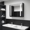 VRAXO LED Bathroom Mirror Cabinet 35"x5.5"x24.4",Bathroom Vanities-46.64lbs view 1