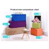 Solitar Storage Ottoman Bench, Shoe Bench with Hidden Storage, Tufted Footrest Faux Leather Padded Seat Bedroom Bench,Coffee Table,Holds up to 880lb (100x40x40cm(39x16x16inch), O1) view 2