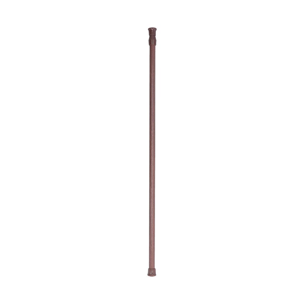 Standard Decorative Window Curtain Rods 21.6in,Telescopic Spring Tension Rod,Heavy Duty Curtain Rods,Thicken Sturdy Drapery Rods,Single Telescoping Window Curtain Rod
