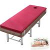 DAZULI Memory Foam Mattress Topper Massage Bed 8cm Thick Square/Round/trapezoidal Head Lash Bed Topper Spa Bed Padding with Breath Hole Removable and Washable(Size:80x190cm,Color:Burgundy S) view 1
