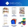 Shelving Inc. 18"d x 11"w x 10"h Akro Bins Stacking Storage Bins, Clear, 6 Count view 4