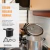 UPKOCH 1set Pressure Cooker Valve Replacement Set Steam Release Handle -blocking and Accessories for Cooking Materials Compatible Multiple Brands view 2