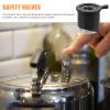 UPKOCH 1set Pressure Cooker Valve Replacement Set Steam Release Handle -blocking and Accessories for Cooking Materials Compatible Multiple Brands view 3