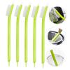 SOLUSTRE Deep Cleaning Kitchen 6pcs Small Brush Cleaning Set Scrub Brushes for Dishes Plastic view 3