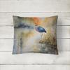 Caroline's Treasures DAC2847PW1216 Blue Heron Throw Pillow Machine Washable, Indoor Outdoor Decorative Pillow for Couch, Bed or Patio, 12HX16W view 2