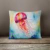 Caroline's Treasures DAC2791PW1216 Jellyfish Throw Pillow Machine Washable, Indoor Outdoor Decorative Pillow for Couch, Bed or Patio, 12HX16W view 4