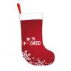 were Fucked Christmas Day Decorative Socks, New Year Decorative Gift Pendant, Christmas Socks view 2