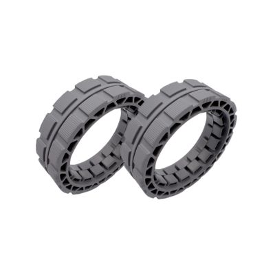 MoVols Wheel Tire, Compatible for ECOVACS DEEBOT OZMO X1 Omni / T10 Turbo / T10 Plus / T20 Robot Vacuum Cleaner Accessory Spare Parts (Color : T20 Tires 1Pair)