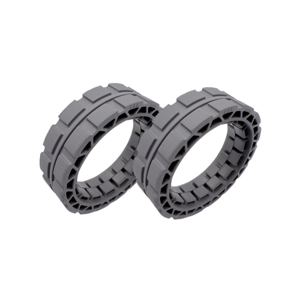MoVols Wheel Tire, Compatible for ECOVACS DEEBOT OZMO X1 Omni / T10 Turbo / T10 Plus / T20 Robot Vacuum Cleaner Accessory Spare Parts (Color : T20 Tires 1Pair)