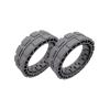 MoVols Wheel Tire, Compatible for ECOVACS DEEBOT OZMO X1 Omni / T10 Turbo / T10 Plus / T20 Robot Vacuum Cleaner Accessory Spare Parts (Color : T20 Tires 1Pair) view 1