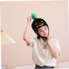 Mikinona Halloween Pumpkin Hat Decorative Headgear for Parties Lightweight Cosplay Costume Prop for Teens Adults for Halloween Events Festive Celebrations view 4