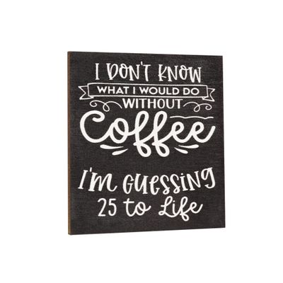 JennyGems I Don t Know What I Would Do Without Coffee Funny Fridge Magnets, 3 x 3 Inches, Kitchen Refrigerator Magnets, Made in USA