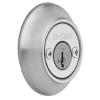 Kwikset SmartKey Security Satin Chrome Metal Double Cylinder Deadbolt view 4