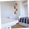 Amosfun 1set Multi-Layer Wooden Storage Rack Creative Wall-Mounted Shelf for Home Organization for Living Room Bedroom and Study Use Strong Bearing Capacity Walnut Finish view 2