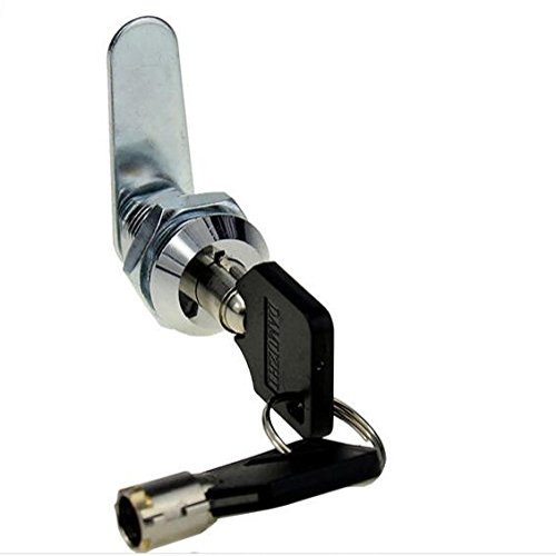 DubMag Door Safety LockCam Lock Cam Lock 3pcs Security Drawer Tubular Cam Lock Keyed for Door Mailbox Cabinet Tool Box DIY Furniture Hardward 90-180 Degree Rotate