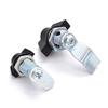 door safety lockCam Lock Cam Lock 2PCS Door Mailbox Drawer Cupboard Locker Cam Lock T Plastic handle Cabinet Security Furniture Locks With Keys Hardware (Color : SK1-0815-1 BIG) ( Color : Sk108152 S view 3