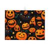 Halloween Dish Drying Mat - Reversible Microfiber Design - Absorbent And Versatile Kitchen Essential 24x18 Inch view 1