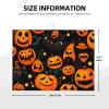 Halloween Dish Drying Mat - Reversible Microfiber Design - Absorbent And Versatile Kitchen Essential 24x18 Inch view 3