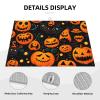 Halloween Dish Drying Mat - Reversible Microfiber Design - Absorbent And Versatile Kitchen Essential 24x18 Inch view 4