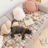 GardenChic Cotton Protective Couch Cover,Cat Dog Couch Cover Protector, A Chic Couch Cover for Pet Owners view 1