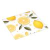 Yellow Lemon Dish Drying Mat - Reversible Microfiber Design - Absorbent And Versatile Kitchen Essential 18x16 Inch view 2