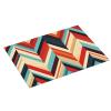 Vintage Sawtooth Dish Drying Mat - Reversible Microfiber Design - Absorbent And Versatile Kitchen Essential 24x18 Inch view 2