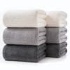 Lumimi Towels 6 Piece Multicolour Soft Microfiber Bath Towel Set Incredibly Absorbent Lightweight Quick Dry and Durable, 55" L x 27" W, 6 Pack White Dark Light Grey view 1