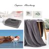 Lumimi Towels 6 Piece Multicolour Soft Microfiber Bath Towel Set Incredibly Absorbent Lightweight Quick Dry and Durable, 55" L x 27" W, 6 Pack White Dark Light Grey view 4