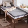 SINWEEK 2 Inch Gel Memory Foam Mattress Topper Twin XL Size/Twin Extra Long, Ventilated High Density Pad for Back Pain, Bed Topper with Removable Soft Cover, CertiPUR-US Certified,Grey view 1