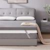 SINWEEK 3 Inch Gel Memory Foam Mattress Topper Queen Size, Pad for Back Pain, Bed Topper with Removable Soft Cover, CertiPUR-US Certified,Grey view 1
