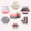 Lumimi Towels 6 Piece Multicolour Soft Microfiber Bath Towel Set Incredibly Absorbent Lightweight Quick Dry and Durable, 55" L x 27" W, 6 Pack Pink Red White Light Grey view 2