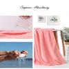 Lumimi Towels 6 Piece Multicolour Soft Microfiber Bath Towel Set Incredibly Absorbent Lightweight Quick Dry and Durable, 55" L x 27" W, 6 Pack Pink Red White Light Grey view 4