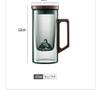 YTDJJWLS 500ml Glass Thickened Tea Cup Tea Separation Tea Ceremony Cup Office Home Water Cup view 3