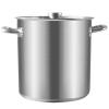 Stainless Steel Large Soup Bucket 3022cm, Large Capacity Soup Pot with Composite Bottom, Suitable for Induction Cookers, Commercial and Household Use, Perfect for Braising view 1