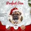 Bullmastif Personalized Dog Ornament - Pet Ornament for Christmas Tree - 3" Round Ceramic - Printed in USA - Choose from 200 Breeds - Dog Mom - Dog Dad - Xmas Decoration DOG050 view 2