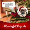 Bullmastif Personalized Dog Ornament - Pet Ornament for Christmas Tree - 3" Round Ceramic - Printed in USA - Choose from 200 Breeds - Dog Mom - Dog Dad - Xmas Decoration DOG050 view 4