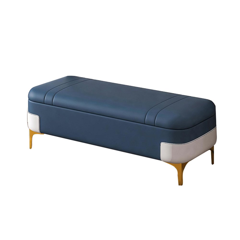 FORINC Shoe Storage Bench, Upholstered End of Bed Bench with Flip Top, Bench Shoe Changing Hallway for Entry, Bedroom, Closet, Living Room, Hallway (Color 5 150x40x40cm)