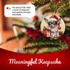 Chihuahua Personalized Pet Ornament for Christmas Tree - 3" Round Ceramic - Printed in USA - Choose from 200 Breeds - Dog Mom/Dad - Xmas Decoration DOG063 view 4