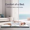 3 Inch Folding Mattress,Tri Fold Memory Foam Mattress Topper with Washable Cover,Portable Foldable Mattress Topper for Camping,Guest,Floor RV,CertiPUR-US Certified,Easy Storage,Twin XL view 2