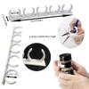 BOSOIRSOU 80 Spice Gripper Clips, 16 Strips Spice Racks Hold 80 Plastic Heavy Jars Bottles for Cabinet Door Nano Tape Sticker Adhesive view 2