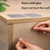 BOSOIRSOU 80 Spice Gripper Clips, 16 Strips Spice Racks Hold 80 Plastic Heavy Jars Bottles for Cabinet Door Nano Tape Sticker Adhesive view 3