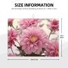 Retro Style Pink Flowers Dish Drying Mat for Kitchen Counter Absorbent Dish Drying Pad Non Slip Kitchen Drying Mat Coffee Mat Microfiber Dish Mat for Sink Dishes Countertop Draining Racks view 2