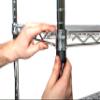 Omega 24" Deep x 24" Wide x 54" High 6 Tier Chrome Starter Shelving Unit view 3