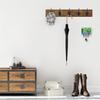 Caroline's Treasures Siberian Husky Hippie Dawg Leash or Key Holder Wall Hooks, Key Hooks Holder, Coat Rack Wall Mount, Coat Hooks, Hooks for Hanging Keys, Towels, Aprons, Leashes view 2